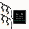 Système de brumisateur programmable avec quatre buses orientables et un écran de contrôle numérique