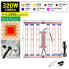 Lampe LED avec plusieurs tubes lumineux, couleurs rouge et bleu, cadre en métal, câbles suspendus visibles