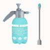 Pulvérisateur à pression de 2L avec buse longue et design ergonomique en couleur turquoise